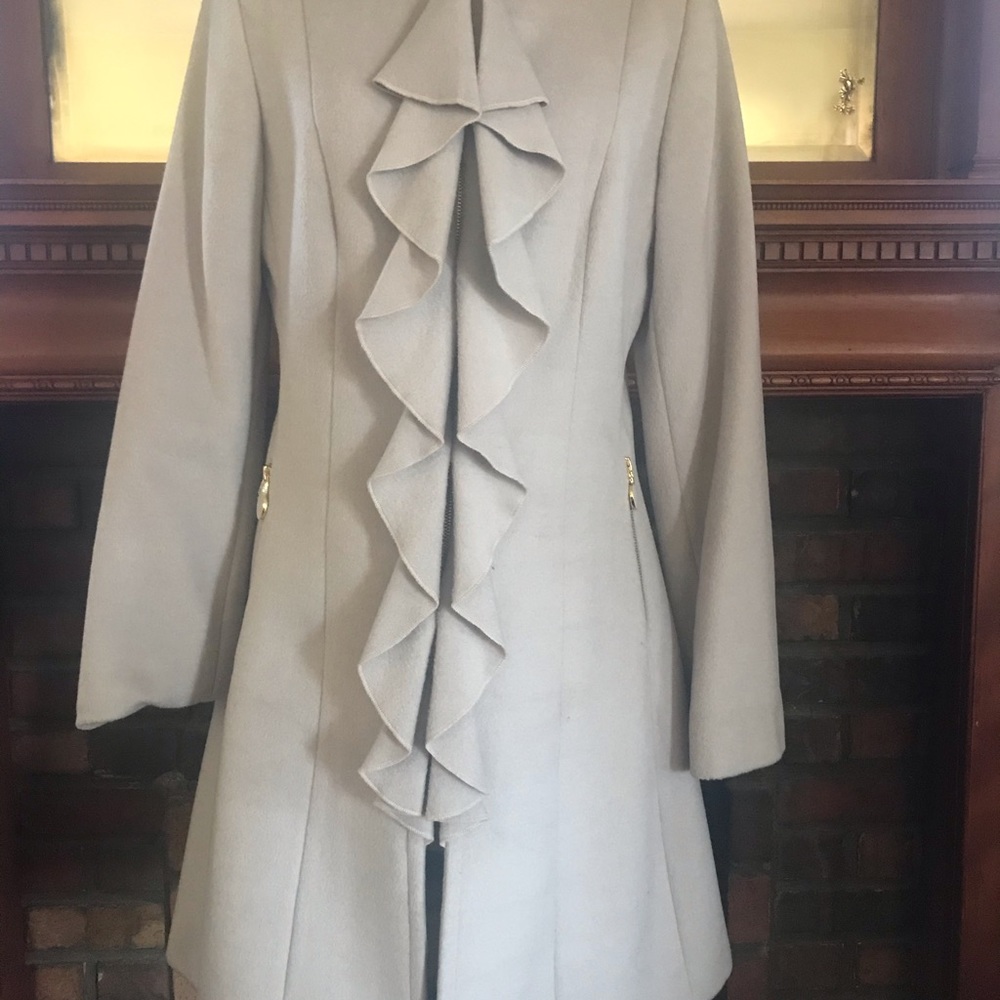 Tahari wool coat